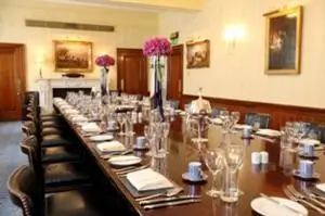 venue search venue finder historical location butchers hall court suite table set up angled 1233373004